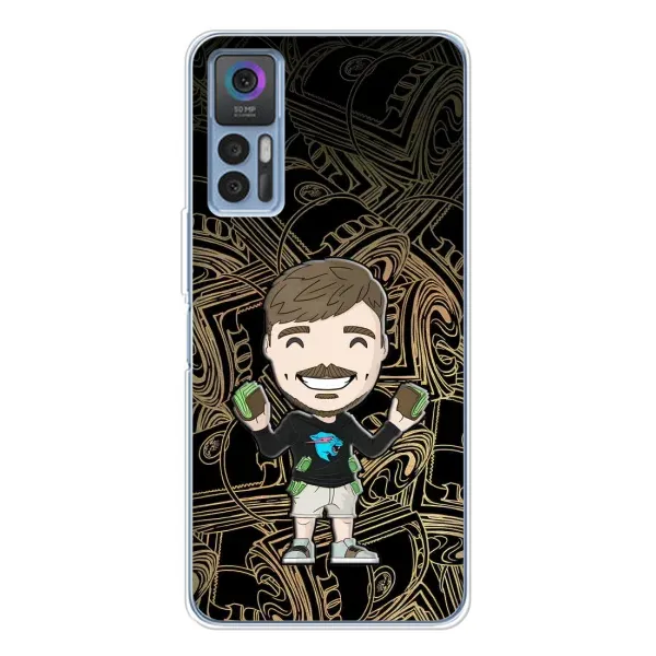 Чохол з принтом «Mister Beast» для TCL 30 Plus