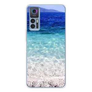 Силиконовый чехол с КАРТИНКАМИ лето для TCL 30 Plus (AlphaPrint) (Море)