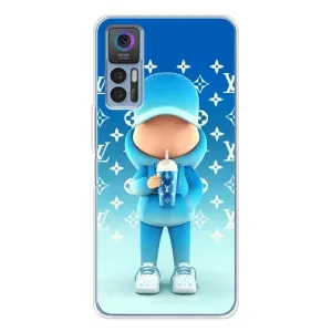 Круті Чохли Луі Віттон для TCL 30 Plus (AlphaPrint) (Хлопець LV)