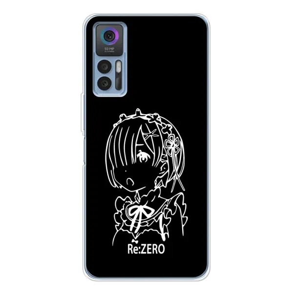 Чохол з принтом «Re: Zero» для TCL 30 Plus