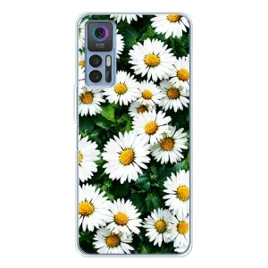 Чохол з принтом «Ромашки» для TCL 30 Plus