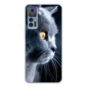 Чохли з Котиками для TCL 30 Plus (VPrint) (Сірий Кіт)