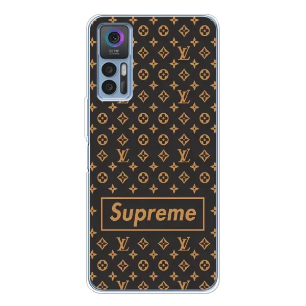 Чохол з принтом «Supreme LV» для TCL 30 Plus Чохол з принтом «Supreme LV» для TCL 30 Plus