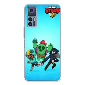 Чехлы Brawl Stars для TCL 30 Plus (AlphaPrint) (Тріо героїв)