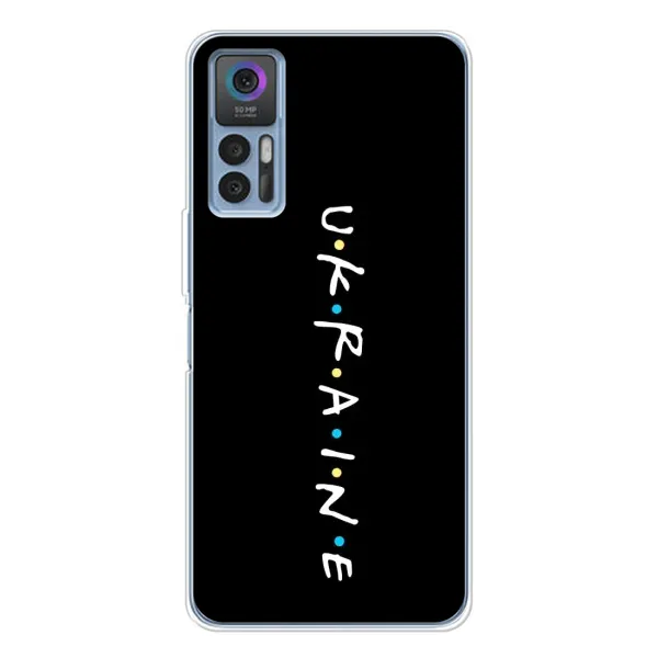 Чехол с принтом «UKRAINE» для TCL 30 Plus