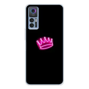 Чехол с принтом «Яркая корона» для TCL 30 Plus