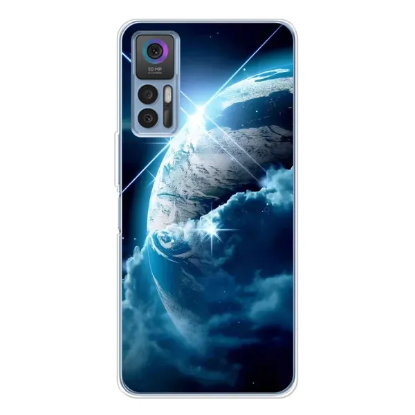 Чехол с принтом «Земля с космоса» для TCL 30 Plus