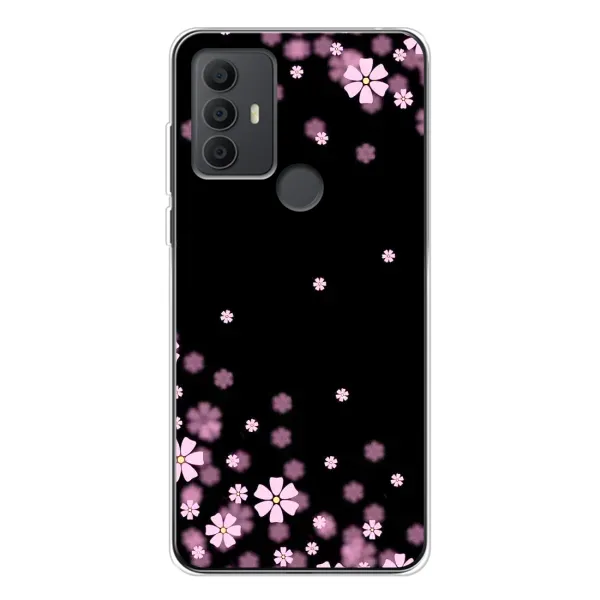 Чехол с принтом «Цветочки маленькие» для TCL 30 SE