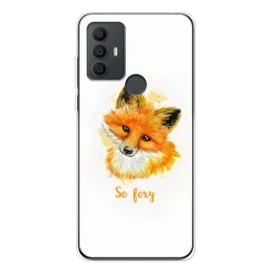Чохли з картинкою Лисичка для TCL 30 SE (VPrint) (Дівчинка Лиса)