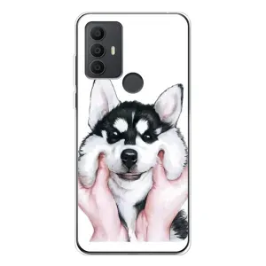 Чохли з собаками для TCL 30 SE (VPrint) (Радісний Хаскі)