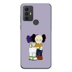 Чехлы для TCL 30 SE - Bearbrick Louis Vuitton (PREMIUMPrint) (Дружба Беарбрик)