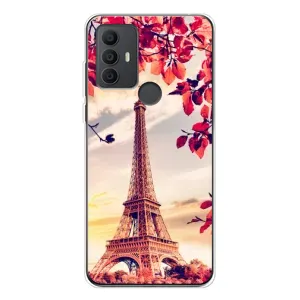 Чехол Эйфелева Башня для TCL 30 SE - (AlphaPrint) (Эйфелева Башня)