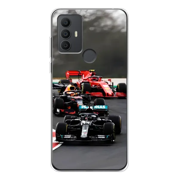Чехол с принтом «Гонка Формула 1» для TCL 30 SE Чехол с принтом «Гонка Формула 1» для TCL 30 SE