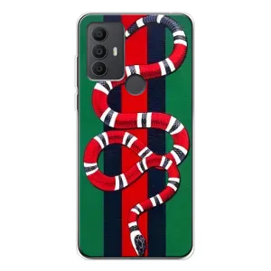 Чехлы ГУЧЧИ для 30 СЕ (AlphaPrint) (Gucci змия)