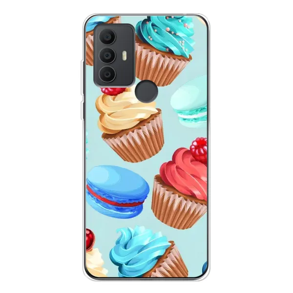 Чехол с принтом «Кексики» для TCL 30 SE
