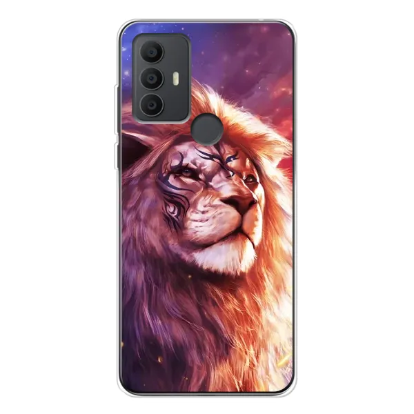 Чохол з принтом «Красочний Лев» для TCL 30 SE