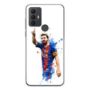Чехлы Месси для TCL 30 SE (AlphaPrint) (Лео Месси)
