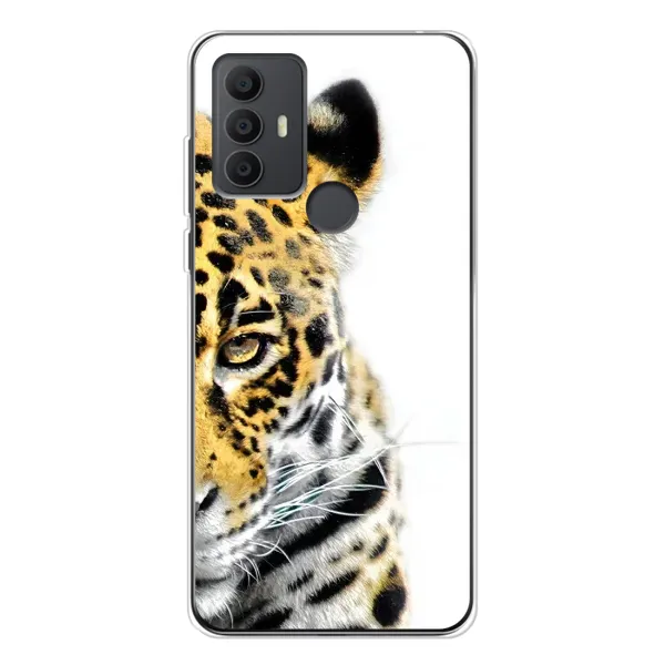 Чехол с принтом «Леопард» для TCL 30 SE