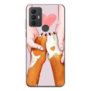Чохли з собаками для TCL 30 SE (VPrint) (Любовь до собак)