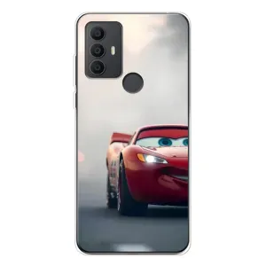 Силиконовый чехол Маквин для TCL 30 SE (Скоростной Маквин)