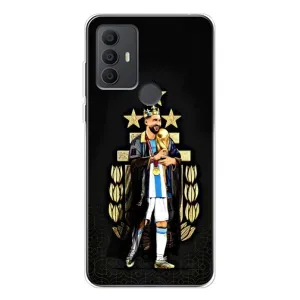 Чехлы для TCL 30 SE (Leo чемпион) (AlphaPrint) (Месси Король)