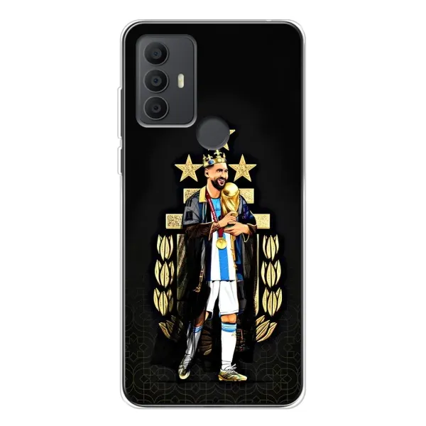Чехол с принтом «Месси Король» для TCL 30 SE