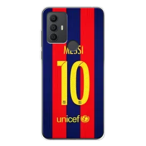 Чехлы Месси для TCL 30 SE (AlphaPrint) (Messi Barca 10)