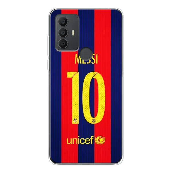 Чехол с принтом «Messi Barca 10» для TCL 30 SE