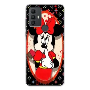 Чехол Disney Mouse TCL 30 SE (PREMIUMPrint) (Минни Маус ЛВ)