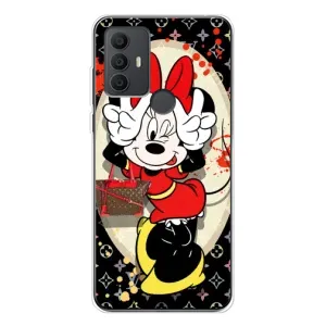 Чехол Disney Mouse TCL 30 SE (PREMIUMPrint) (Минни peace)