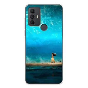 Чехол с мультфильмом Моана TCL 30 SE (Океан Моана)