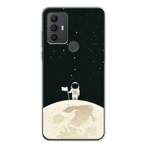 Чехол с принтом «На луне» для TCL 30 SE