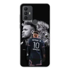 Чехол Неймар для TCL 30 SE (AlphaPrint) (Неймар Лев)
