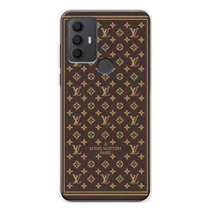 Чехлы Луи Витон для TCL 30 SE (AlphaPrint - LOUIS VUITTON) (обои LV)