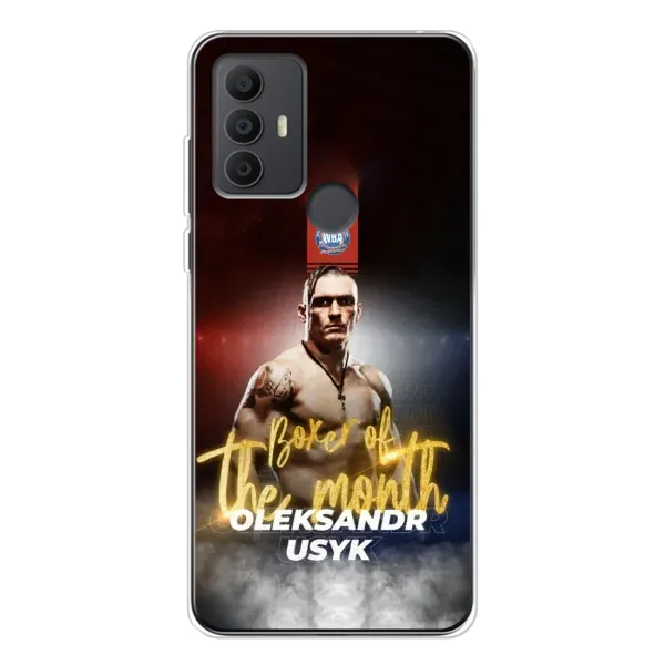 Чехол с принтом «Olexandr Usyk» для TCL 30 SE