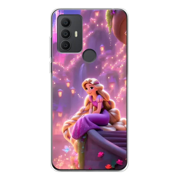 Чохол з принтом «Рапунцель у замку» для TCL 30 SE Чохол з принтом «Рапунцель у замку» для TCL 30 SE