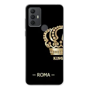 Чехлы для TCL 30 SE (VPrint) - Футбольные клубы (Roma)