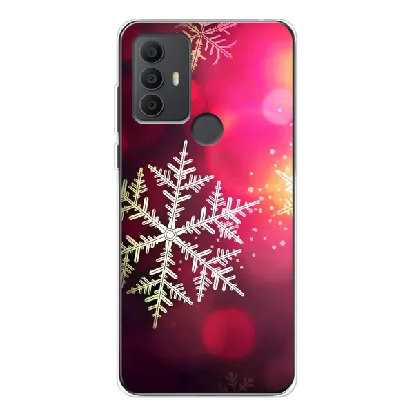 Чехол с принтом «Снежинка» для TCL 30 SE