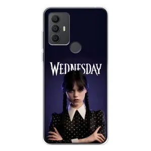 Чехлы Венсдей на TCL 30 SE Уэнсдей (AlphaPrint) (Wednesday)