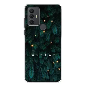 Новогодние, Праздничные Чехлы для TCL 30 SE - 2024 год (Winter)