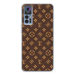 Чехлы Луи Витон для TCL 30 (AlphaPrint - LOUIS VUITTON) (фон LOUIS VUITTON)