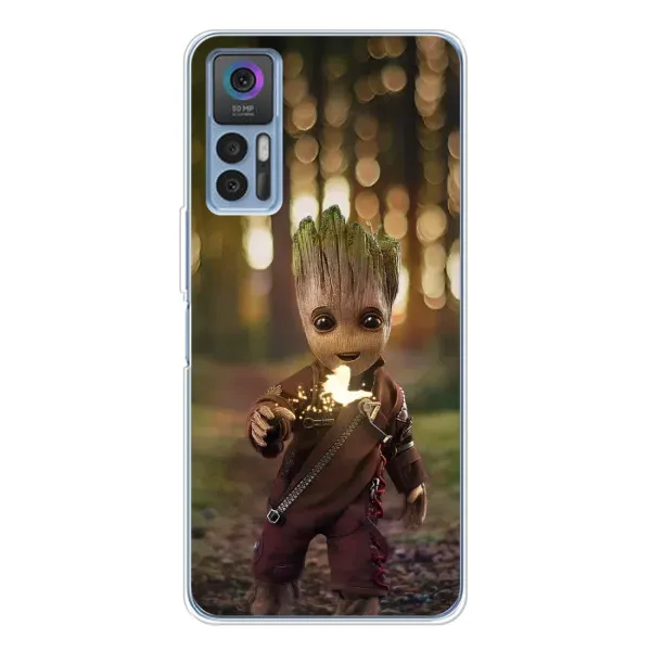 Чехол с принтом «I am Groot» для TCL 30 Чехол с принтом «I am Groot» для TCL 30