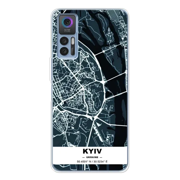 Чехол с принтом «Киев» для TCL 30