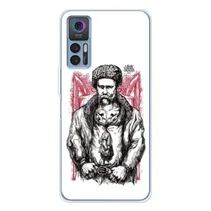Чехлы для TCL 30 с принтом Тараса Шевченко (AlphaPrint) (Козак Шевченко)