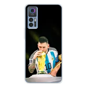 Чехлы для TCL 30 (Leo чемпион) (AlphaPrint) (Кубок Месси)