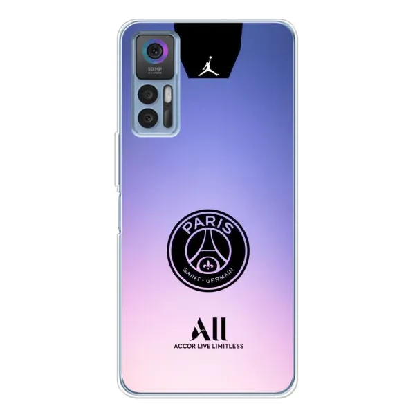 Чехол с принтом «лого PSG» для TCL 30 Чехол с принтом «лого PSG» для TCL 30