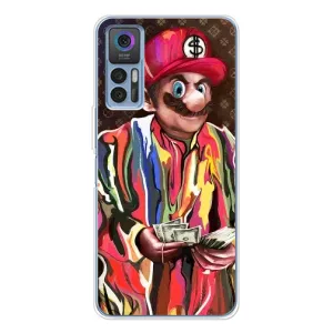 Брендновые Чехлы для TCL 30 - (PREMIUMPrint) (Mario LV)