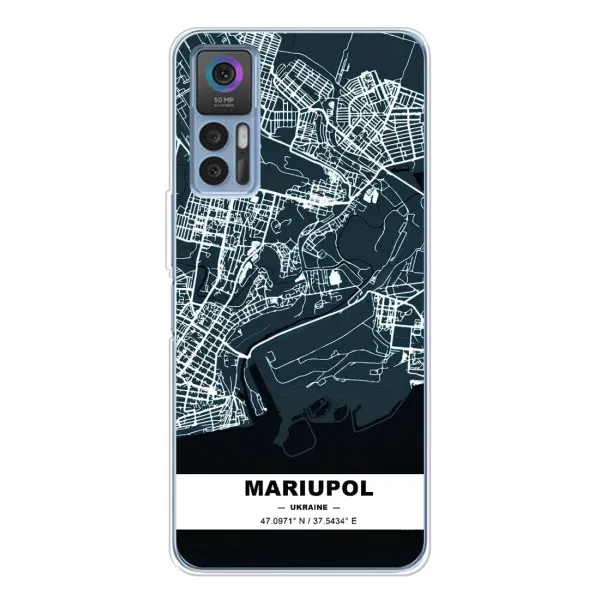 Чехол с принтом «Мариуполь» для TCL 30