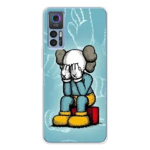 Чехлы для TCL 30 - Bearbrick Louis Vuitton (PREMIUMPrint) (Плач Bearbrick)