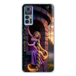 Чехол Рапунцель для TCL 30 (Рапунцель на башне)